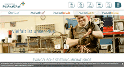 Desktop Screenshot of michaelshof.de